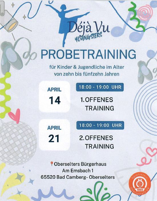 dejaVu Probetraining